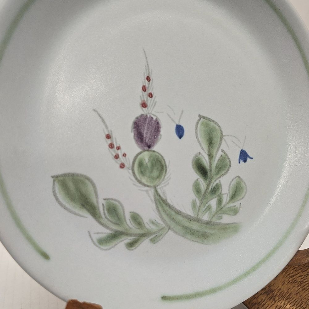 Buchan Portobello 8 1/2" Salad Plate Stoneware Thistleware Made in Scotland #289 - Picture 3 of 8